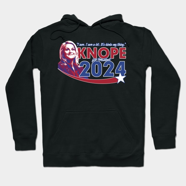 Knope 2024 Hoodie by ZZDeZignZ